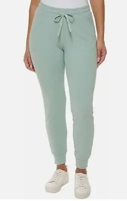 NWT Marc New York By Andrew Marc Women's Ribbed Midweight Jogger Jade Size S • $15.25