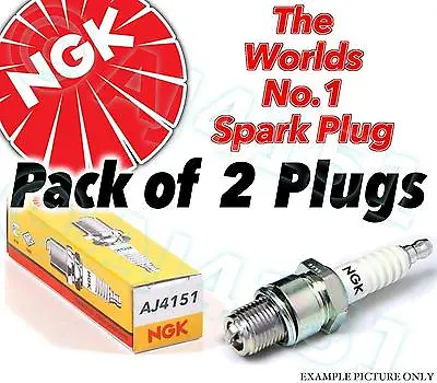 £5.85 • Buy 2x NEW NGK Replacement SPARK PLUGS - Part No. BPR5ES Stock No. 7422 2pk