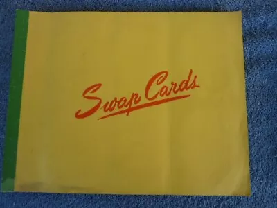Swap Card Album + 140 Blank Back 1970's Joy Lee Sarah Kay GENUINE SWAP CARDS*GR* • $46