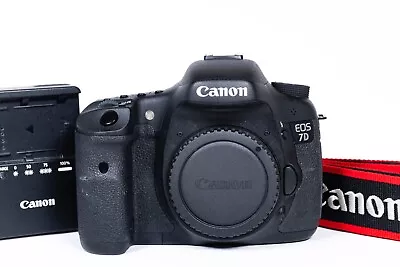 Canon EOS 7D 18.0 MP Digital SLR Camera Body - Shutter Count 12478 • $185.52