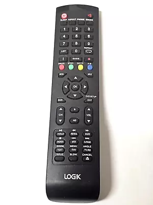 Logik Lcd Tv/dvd Combi Remote Control L20he15 L20he18 L24he16 L24hed16 L32he18 • £7.99