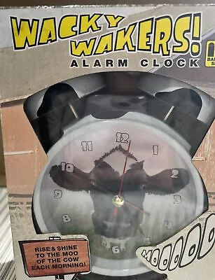 New Wacky Wakers Cow Sound Alarm Clock Barn Yard Series Fast Shipping  • $19.99