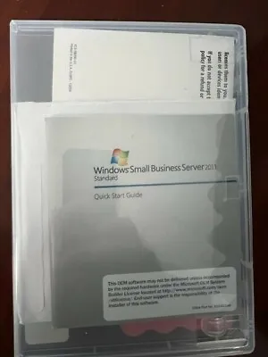 Microsoft Windows Small Business Server 2011 Standard 64-bit T72-02881 • $450