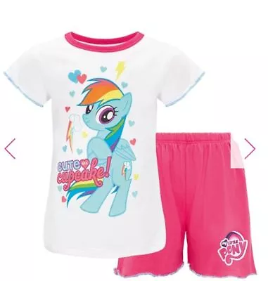 My Little Pony Shorts PJ's  By Avon Size 3/4 & 5/6 Years  Brand New In Packaging • £5