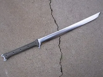 Custom Handmade D2 Tool Steel Katana Sword Hunting Sword Combat Sword • $125