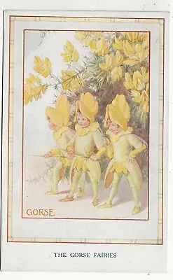 1933 Postcard Artist Margaret Tarrant - The Gorse Fairies - Of The Countryside • £5.99