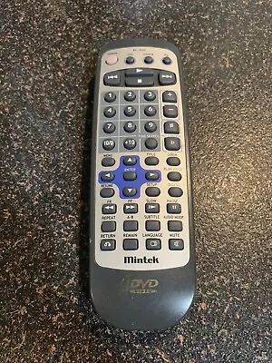 Genuine Mintek RC320 DVD Player Remote Control For DVD-2110 Player-FREE SHIPPING • $8.79