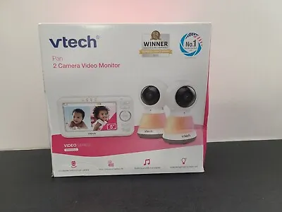 VTech VM5255-2 2 Digital Camera Video Monitor/Pan Zoom And Night Light(Open Box) • $69.95