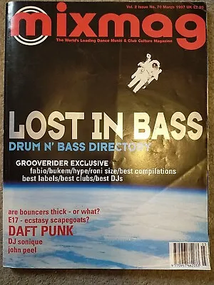 Mixmag Magazine Vol 2 No 70 March 1997 Drum N Bass Dance Club  Daft Punk  • £2.99