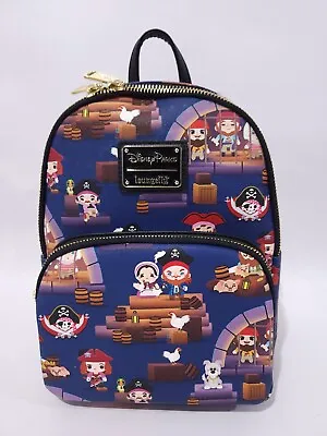 Pirates Of The Caribbean Loungefly DISNEY PARKS Mini Backpack Ride Disneyland • $89.99