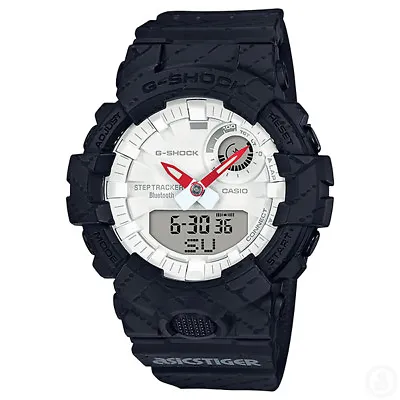 G-Shock X AsicsTiger Limited Edition Bluetooth GShock Watch GBA-800AT-1A RRP$329 • $163.82
