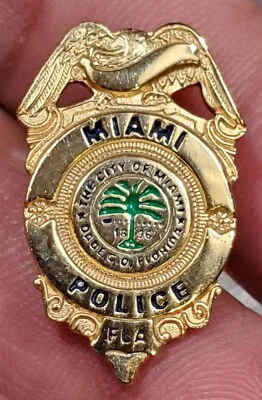 Miami Florida Police The City Of Miami Dade County Florida Pin • $49.99