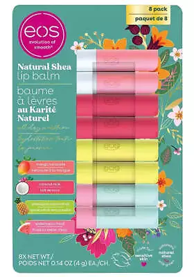 Eos All-Natural Lip Balm Stick 8 Ct. • $27.49
