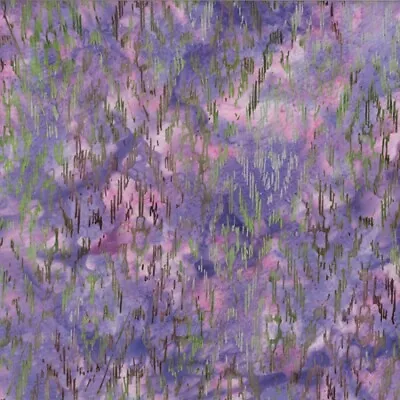 Bali Batik By McKenna Ryan For Hoffman - Lavender Ikat  #MR15-70 • $11.95