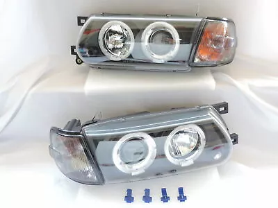 $280 • Buy New Projector Smoke Headlight + Corner Light For 1991-1994 NISSAN Sentra B13