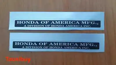 Factory OEM Honda EG Sir X5 MADE IN America MFG.Decal Emblem Sticker   • $28.50