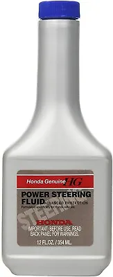 NEW GENUINE HONDA OEM Power Steering Pump Fluid 12oz Oil Sealed NEW BOTTLE ONE • $8.63