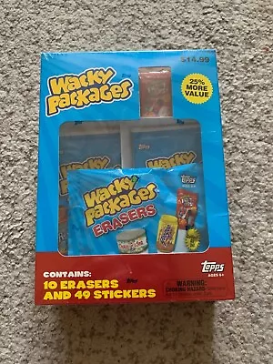 Wacky Packages Erasers Series 2 Value Box • $35