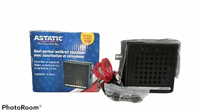 $26.99 • Buy Astatic 302-VS7 Noise Cancelling External Speaker For CB/Ham Radio W/PA/TB  NIB