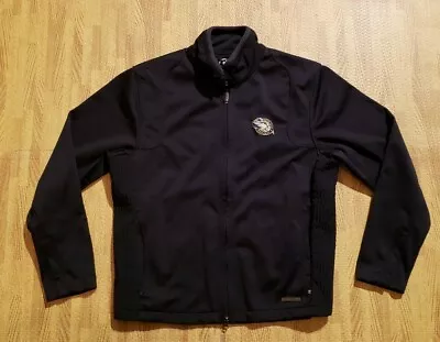 Quad City Mallards OGIO Full Zip Black Jacket ~ Men's Medium M ~ ECHL • $24.69