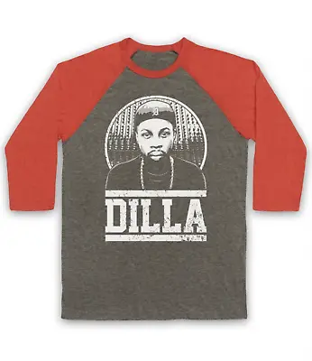 J Dilla Tribute American Rap Produce Hip Hop Unofficial 3/4 Sleeve Baseball Tee • £23.99