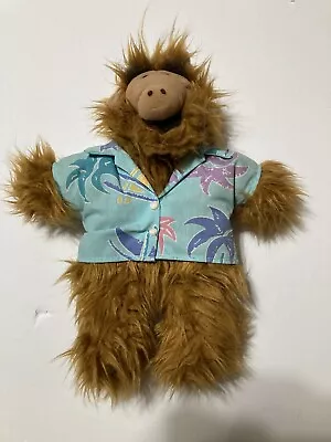 $14.95 • Buy 1988 ALF Alien Plush Hand Puppet Doll Hawaiian Shirt Vintage 80s TV Toy