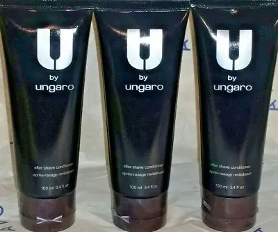 Avon U By UNGARO After Shave Conditioner 3.4 Fl.oz.  Lot Of 3 (3 Tubes Per Lot) • $24.99