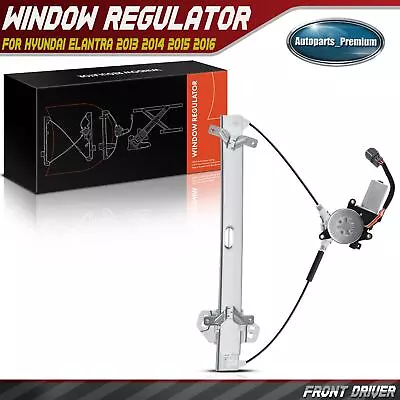 Power Window Regulator W/ Motor For Honda Accord 03-07 Sedan Front Left 741-306 • $41.99