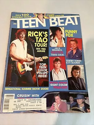 Teen Beat Magazine (August 1985) Michael J. Fox Duran Wagner Michael Damian • $28