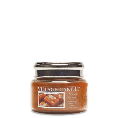 Village Candle Golden Caramel Scented Candles 389g Candles Scent Candles Caramel Yankee • £19.76