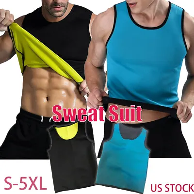Waist Trainer Workout Exercise Fitness Gym Short Sauna Sweat Suit Weight Loss • $17.98