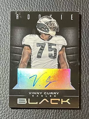 2012 Panini Black Vinny Curry #197 Rookie Auto RC - Signatures #’d /199 • $8.99