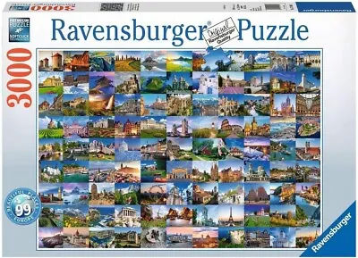 NEW & SEALED Ravensburger 17080 Beautiful Places Of Europe 3000 Pc Jigsaw Puzzle • $51.95
