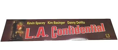 LA CONFIDENTIAL Authentic Movie Theater Mylar Banner 25 X 5”  • $14.95