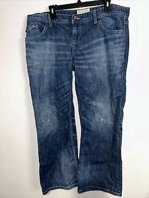 Maurice’s Distressed Denim Jeans Size 20 Short Ciera Bootcut • $11.96