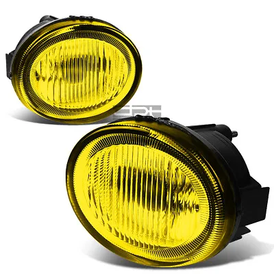 Fit 02-03 Nissan Maxima A33 Vq35De Yellow Lens Oe Driving Fog Light Lamp • $47.28