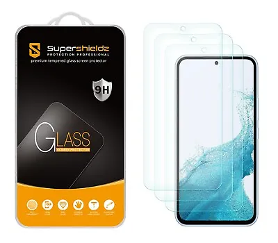 [3-Pack] Supershieldz Tempered Glass Screen Protector For Samsung Galaxy A54 5G • $9.99