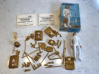 60s MARX KENNEDY SPACE CENTER ASTRONAUT MIB COMPLETE W LOTS OF EXTRA ACCESSORIES • $85