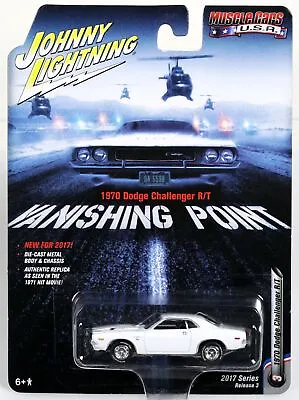 Johnny Lightning 1970 Dodge Challenger R/T Vanishing Point #JLCP6001 NRFP 1:64 • $23.70