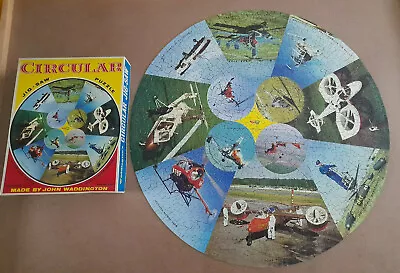 John Waddington Over 500 Pieces Circular Round Jigsaw Puzzle Waddingtons No 540 • £10.99