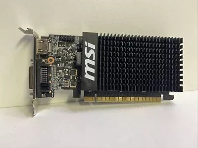 £18 • Buy MSI GeForce GT 710B 2GB  Graphics Card ,LOW PROFILE ,HDMI, DVI