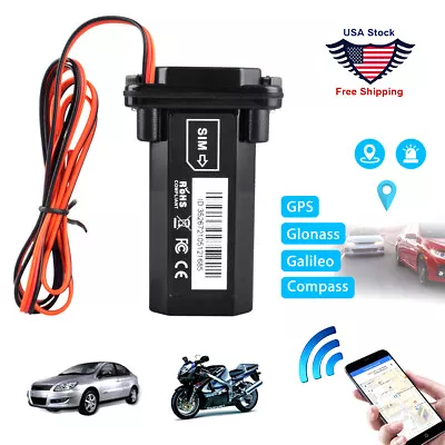 Real Time GPS Tracker GSM GPRS Tracking Device For Car Vehicle Motorcycle Bike • $19.99