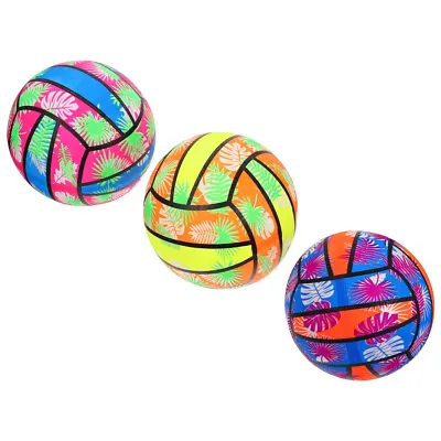 3PCS Inflatable Volleyballs Beach Toys The Ball Kids Sports Toys Indoor 22CM • $11.19
