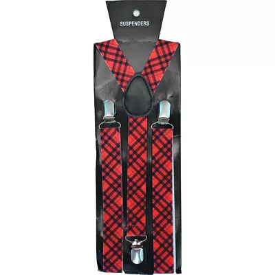 Unisex Braces Men Women HP Print Trouser Adjustable Elastic Y-back Suspender • £7.47