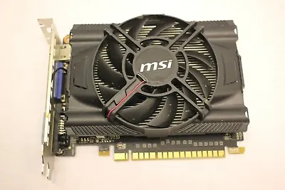 Msi Geforce Gtx 650 2gb Nvidia Video Graphics Card Hdmi Vga Dvi N650-2gd5-oc • $68.44