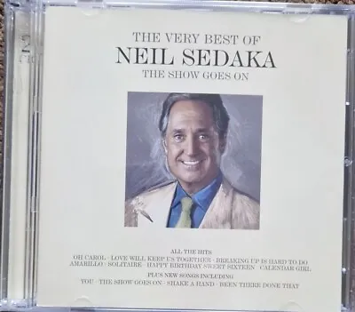 Neil Sedaka - The Very Best Of : The Show Goes On - 2 Cds - New!! • £6.99