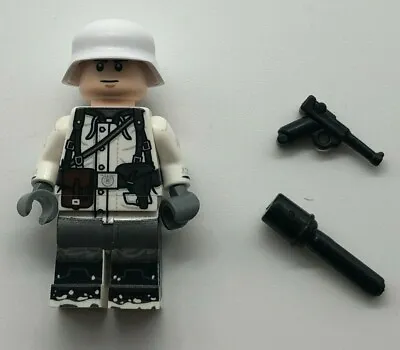 Lego Minifigure - WW2 Schutzstaffel Parka Body #5 - TMC - German Officer • $64.95