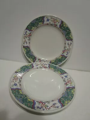 2 Mikasa China Provincial VILLA MEDICI 8  Luncheon Or Salad Plates EX Cond • $12.95