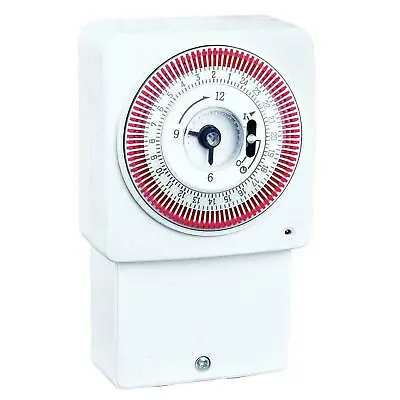 BG Mechanical Immersion Heater Timer 24 Hour Time Switch Analogue Heaters Lights • £19.95