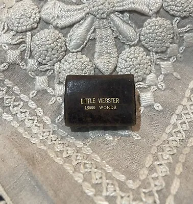 The Little Webster 18000 Words • $25